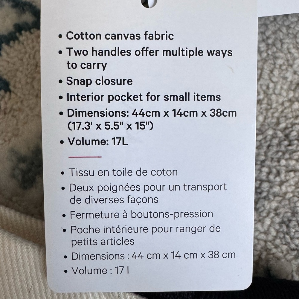 Lululemon Double-Handle Canvas Tote - Picture 8 of 9